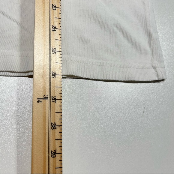 Hugo Boss Paddy Pro Golf Polo Piqué White Green Trim Small - Picture 6 of 6